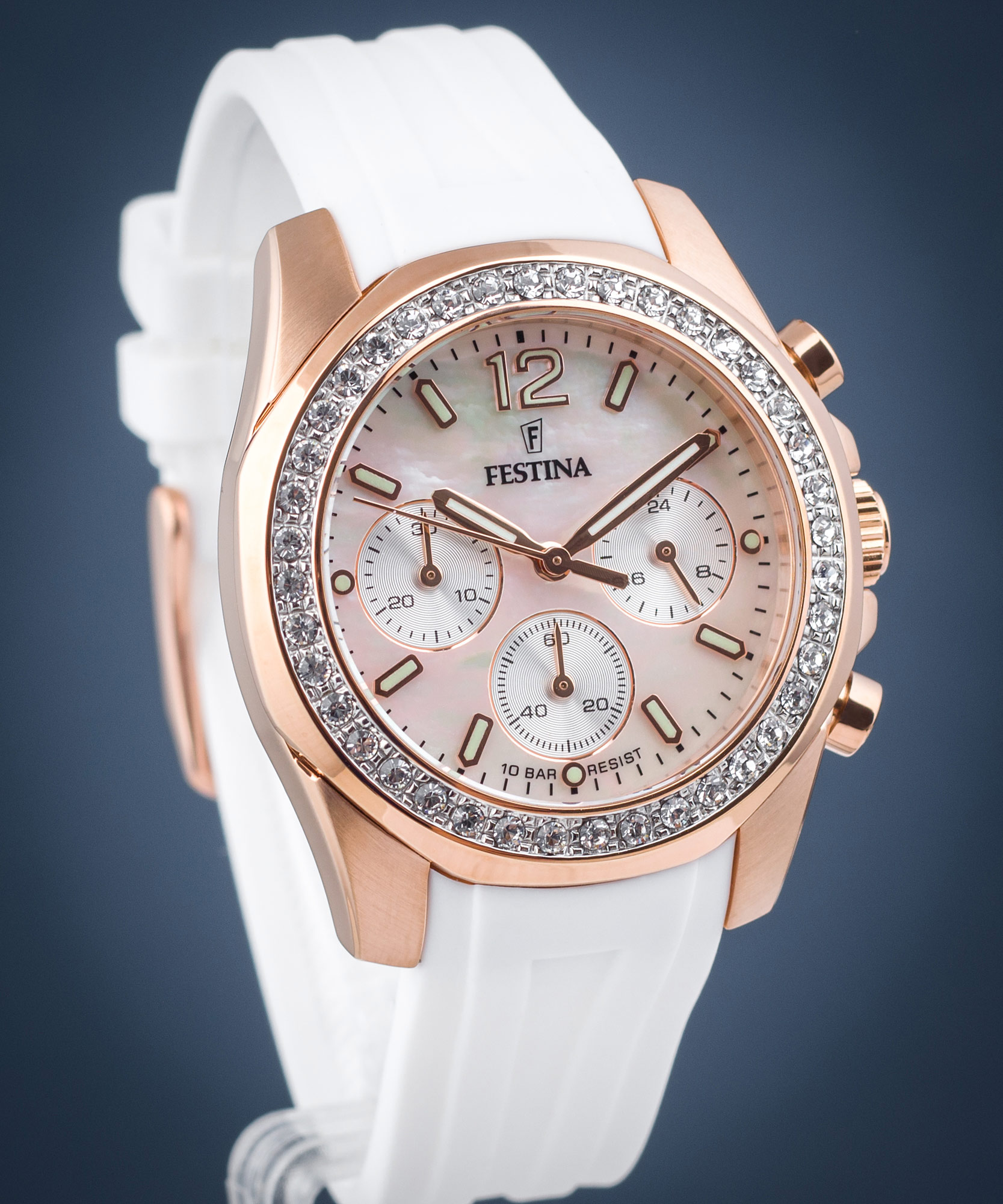 RELOJ DE MUJER FESTINA RAINBOW F20611/2 CON ESFERA PLATEADA