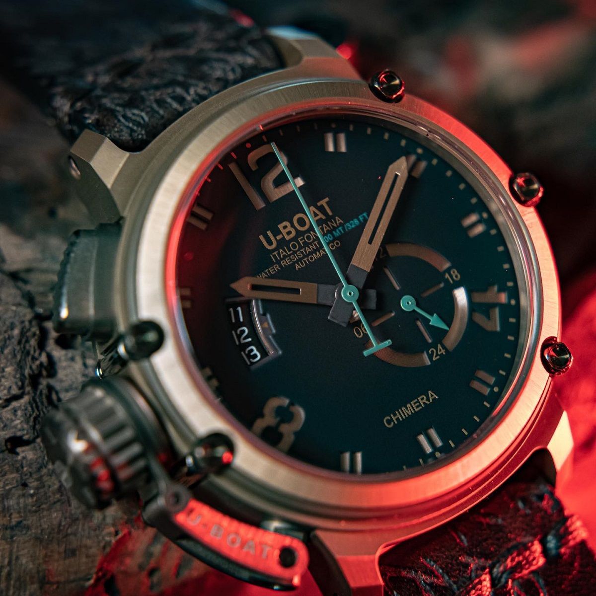Часовник Мъжки U-Boat Chimera Green Bronze Limited Edition