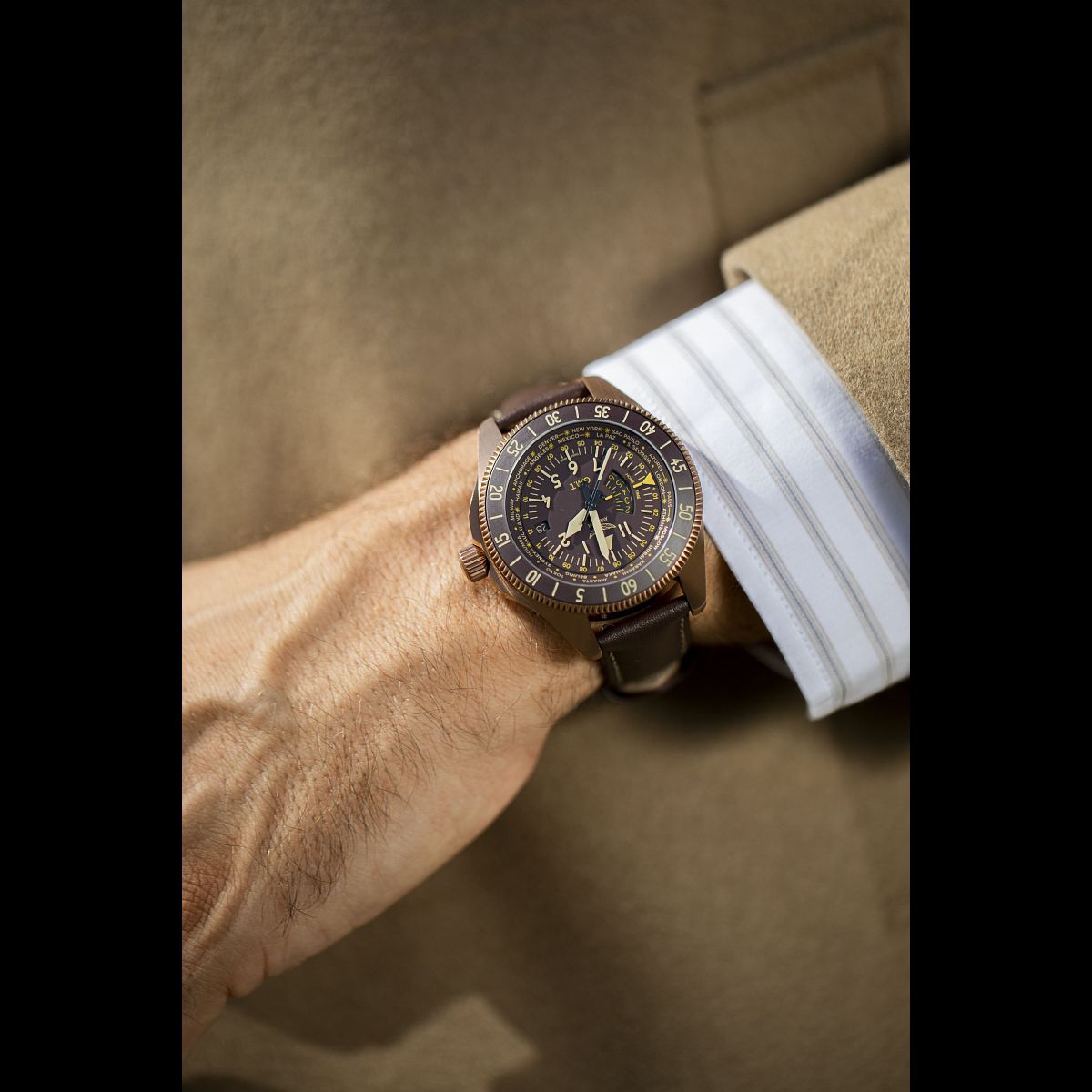 Часовник Мъжки Aviator Airacobra GMT