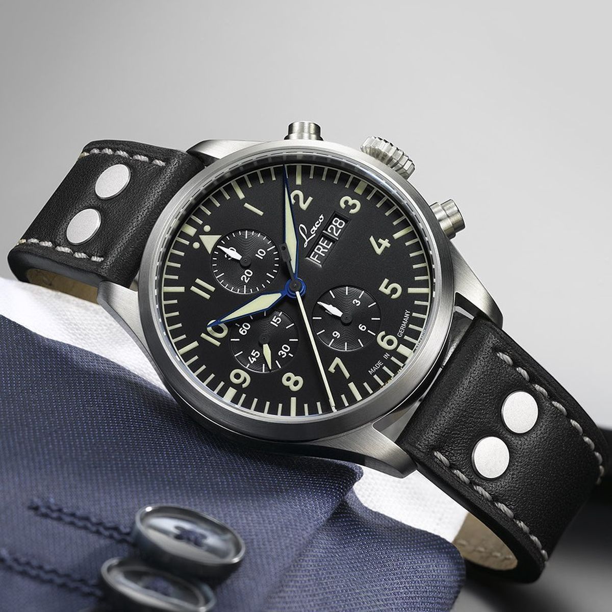Часовник Мъжки Laco Kiel Chronograph Automatic