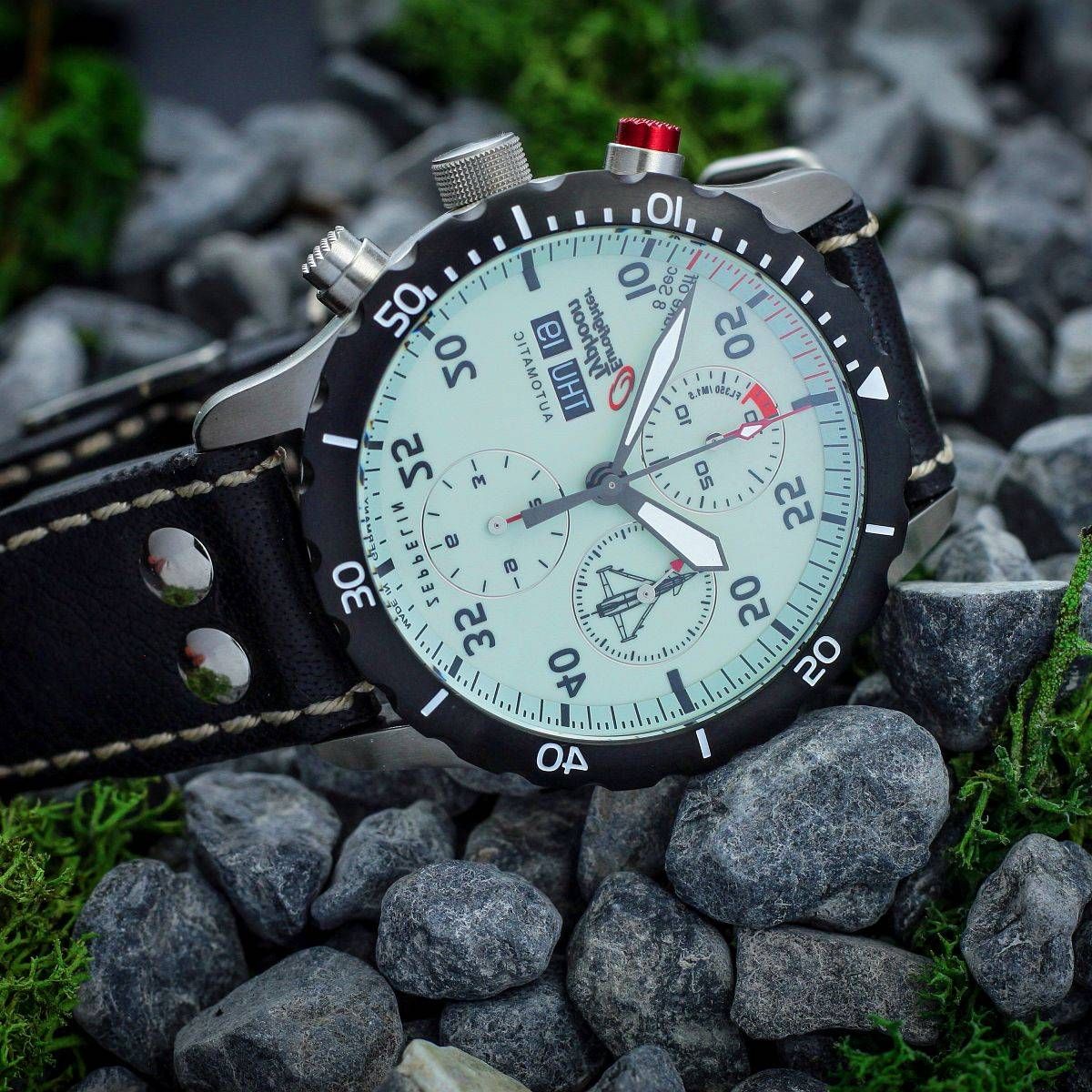 Часовник Мъжки Zeppelin Eurofighter Automatic Chronograph Limited Edition