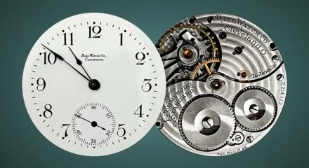 RRM7337-C - вътрешен механизъм с функция GMT