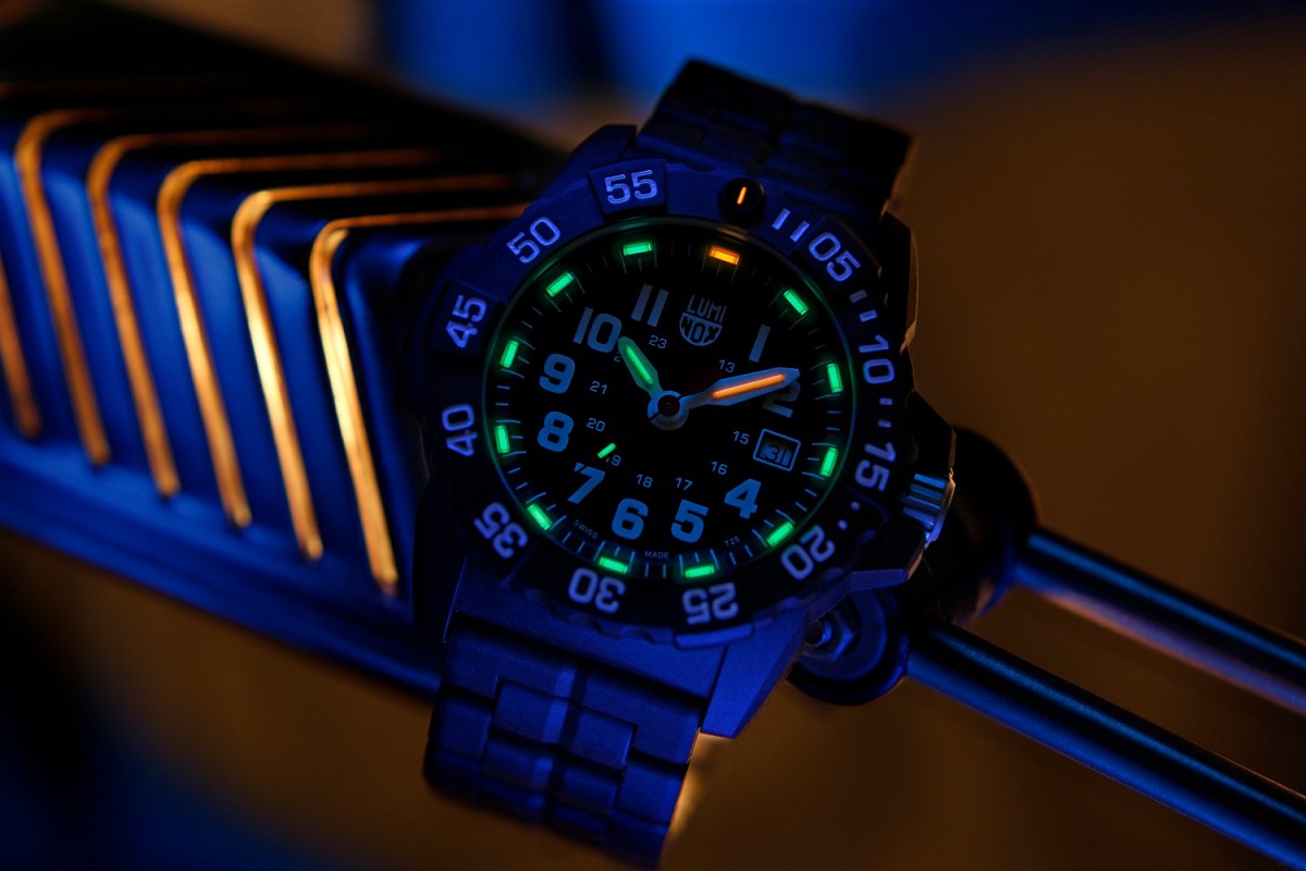 Тритиумна подсветка LLT на марката Luminox