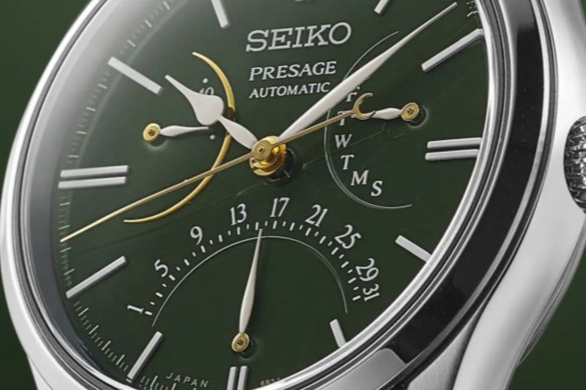 Часовник Seiko Presage Craftsmanship Kanazawa Urushi Dial Limited Edition SPB295J1 Retrograde Date