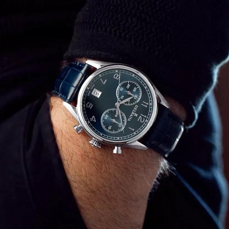 Delbana 41701.754.6.062 - Delbana – chronograf dla aktywnych i eleganckich