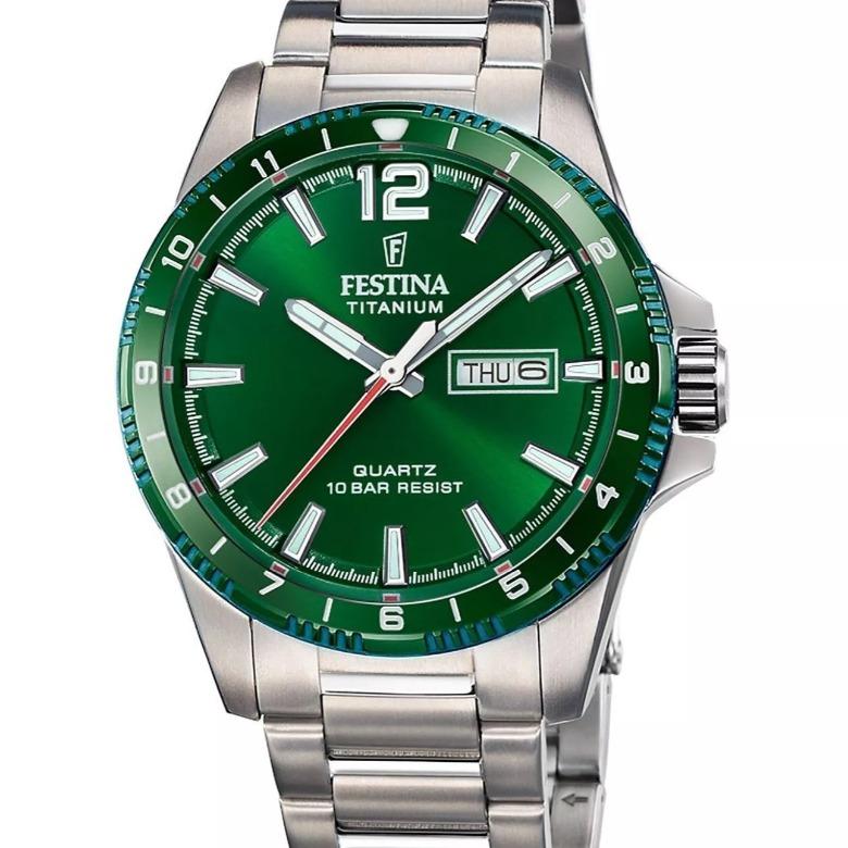 Festina F20698/3 - Datownik Day Date