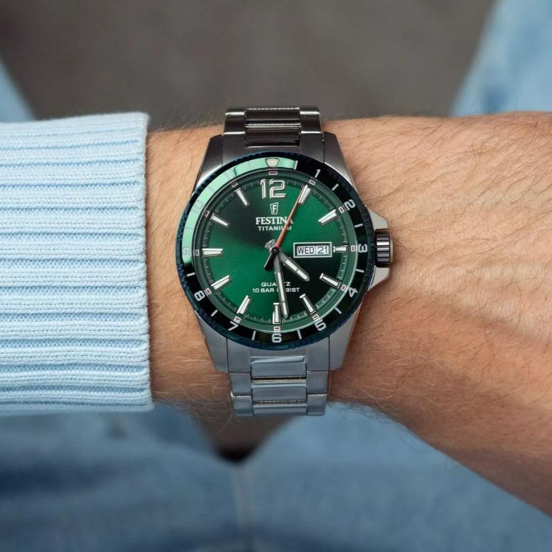 Festina F20698/3 - Titanium Date od Festina – siła tytanu i subtelna elegancja