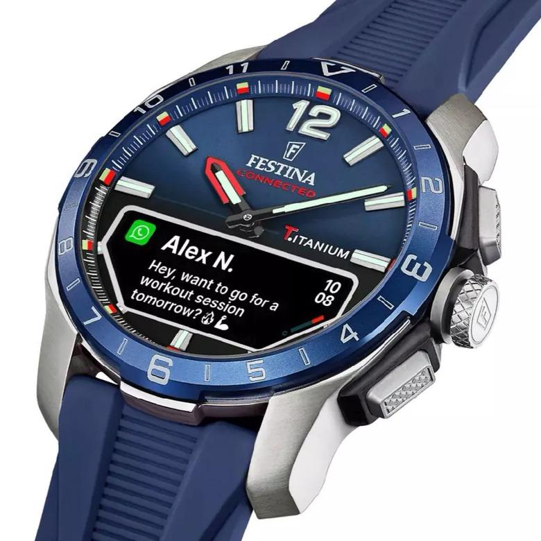 Festina F23000/1 - Festina – tytanowa koperta dla komfortu i wytrzymałości