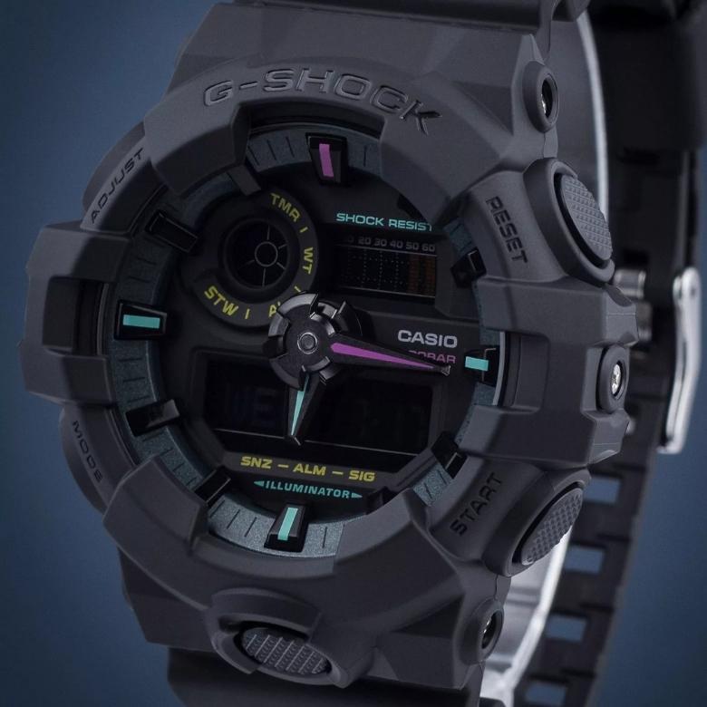 G-SHOCK GA-700MF-1AER - Funkcja czasu światowego