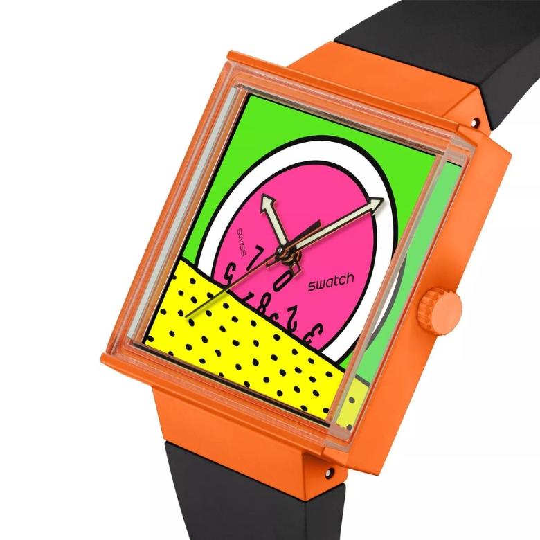 Swatch SO34Z101 - Szkiełko hesalitowe