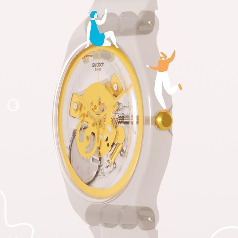 Swatch SS07B109G - Szkiełko hesalitowe