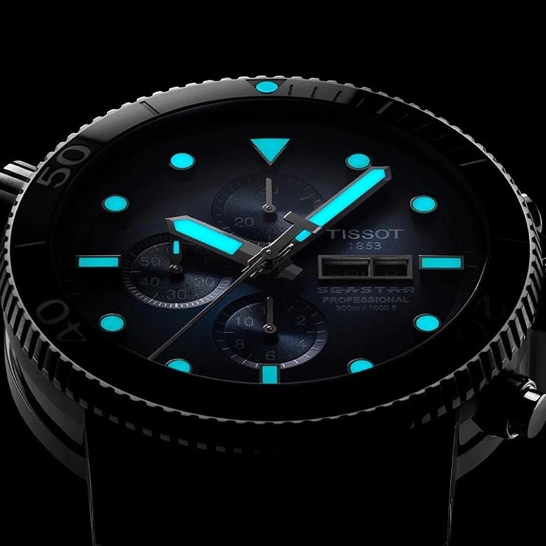 Tissot T120.807.11.091.00 (T1208071109100) - Super-LumiNova®