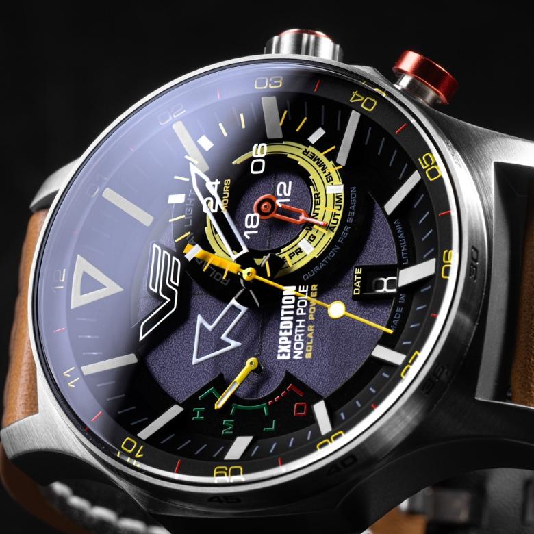 Vostok Europe 6S30-325C744 - K1 - Specjalnie utwardzone szkło mineralne