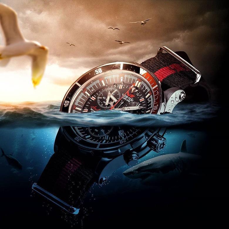 Vostok Europe NH72-225E764B - Wodoszczelność 200 m