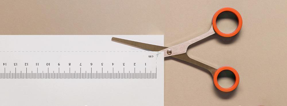 Bracelet adjustment cut